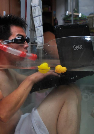 Illustration for article titled Every Dorm Room Should Come With an Inflatable Pool